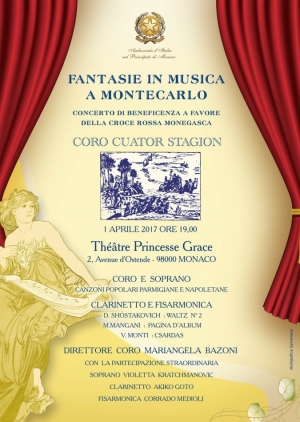 &quot;Fantasie in musica&quot; al Teatro Princesse Grace di Monaco