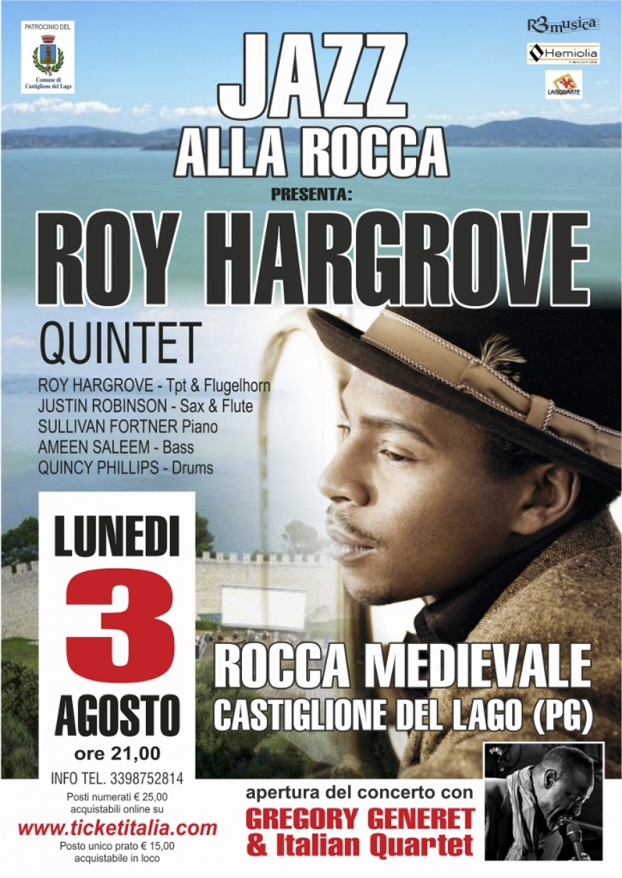 “Jazz alla Rocca” presenta Roy Hargrove Quintet