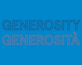 Generosity/Generosità a Milano