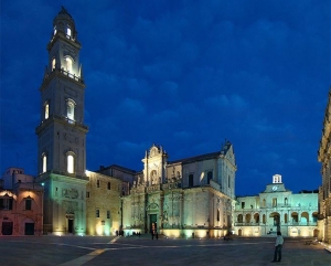 Piazza del Duomo a Lecce, il trionfo dello stile barocco