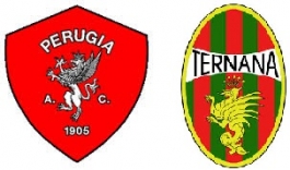 Il derby umbro: Perugia - Ternana allo stadio Renato Curi