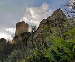 Sulla Rocca dei Vescovi guardando Verona