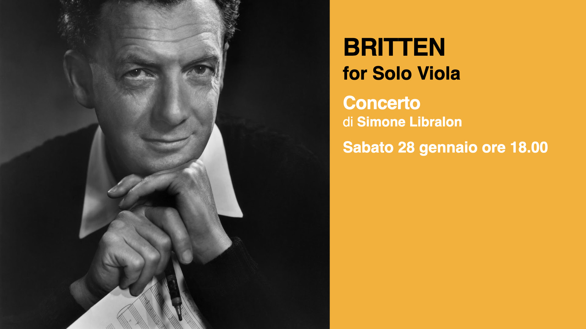 Britten for Solo Viola