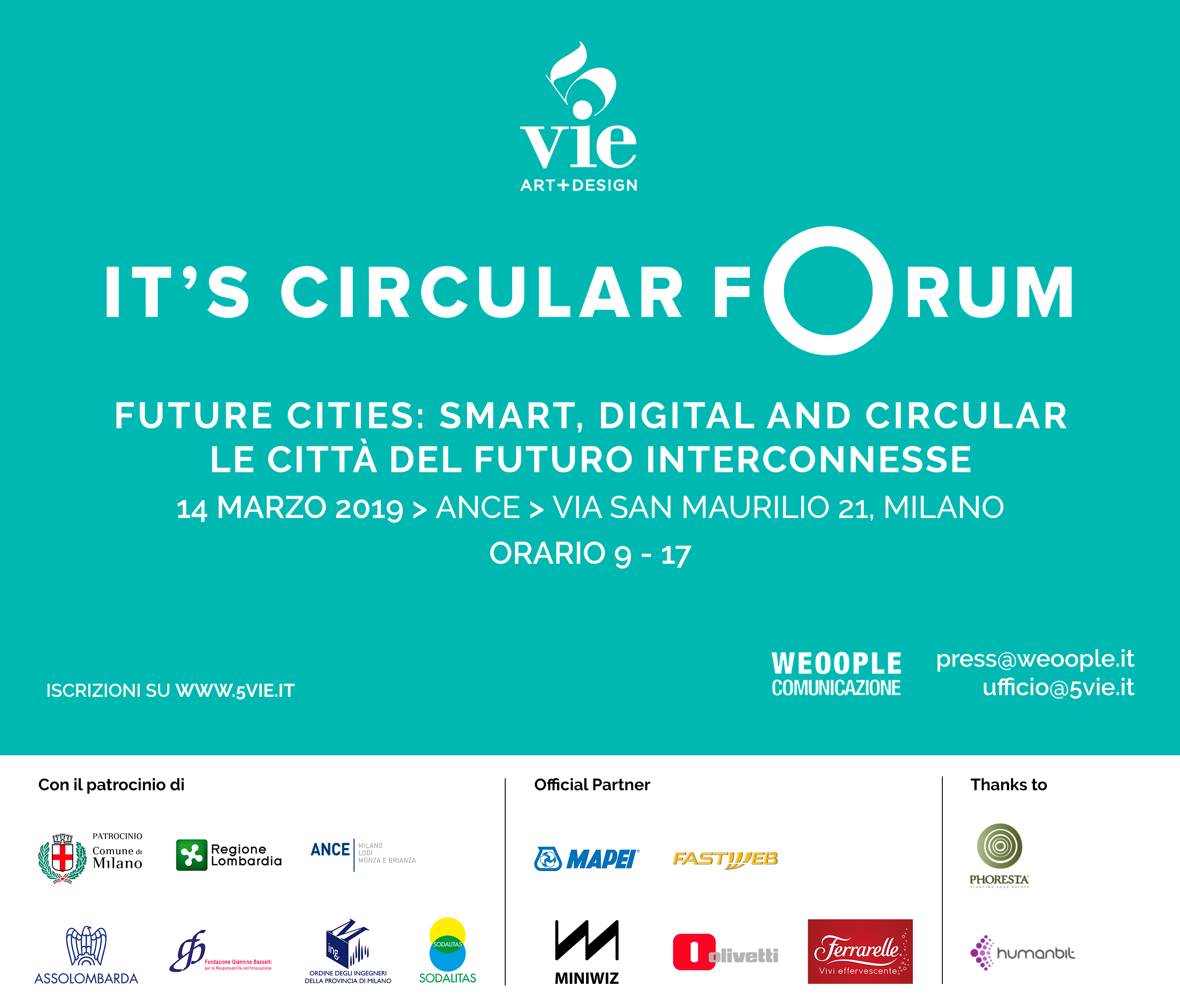 “It’s Circular Forum” a Milano
