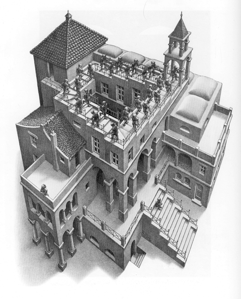 Escher sbarca a Napoli